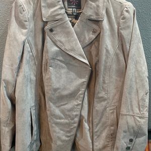 Isaac Mizrahi Leather Jacket